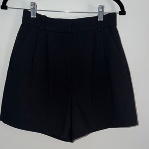 Abercrombie & Fitch High Waist Black Shorts